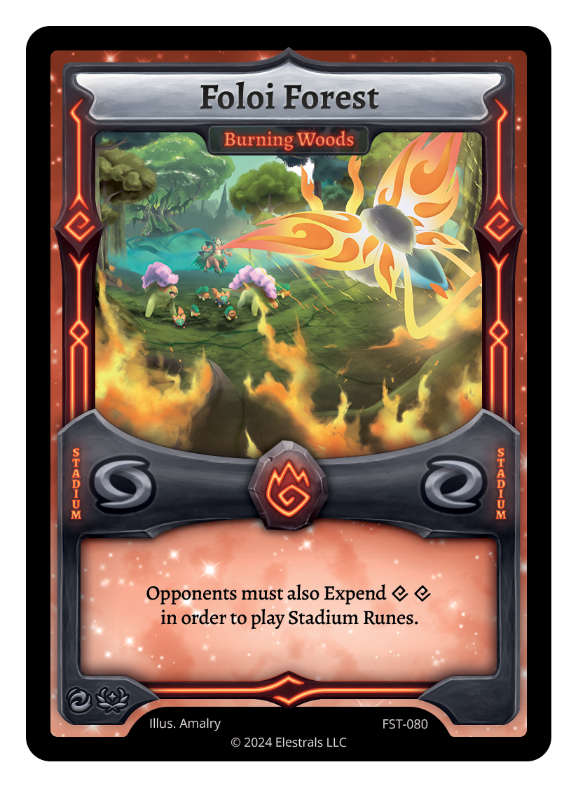 Foloi Forest - Burning Woods - FST-080